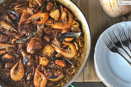 Paella mixta
